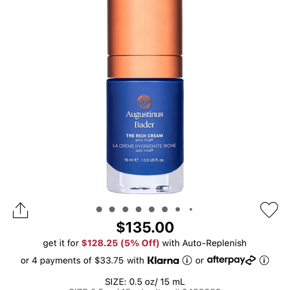 Augustinus bader the rich cream - Picture 1 of 3